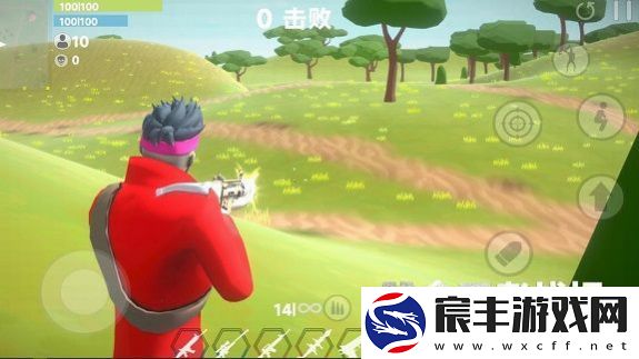 跳伞王者战场