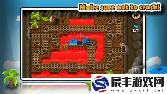 火车瓷砖拼图