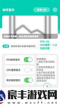 帧率显示器手机版