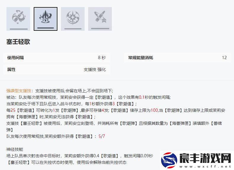 尘白禁区茉莉安幽潮的技能解析与使用攻略详解
