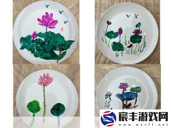 彩绘瓷盘惊艳亮相-玩家自制黑神话-悟空艺术品