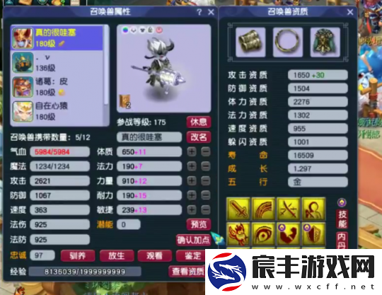 梦幻西游175级力女儿展示