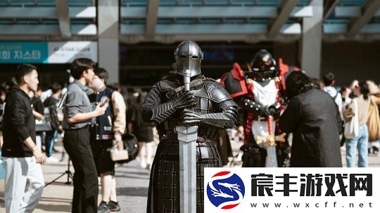 韩国游戏展COS照片合集：还有人COS像素角色