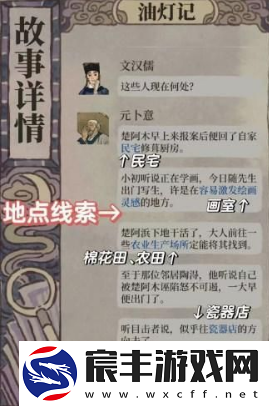 江南百景图油灯记答案大全-油灯记答案是什么