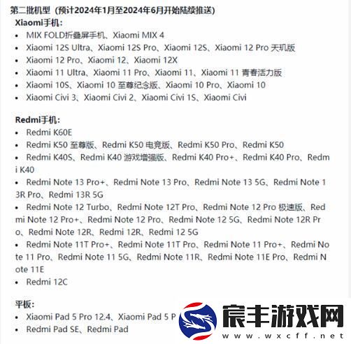 小米澎湃os什么时候可以用