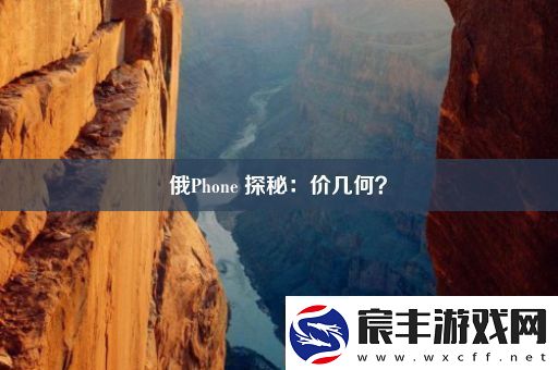 俄Phone-探秘：价几何