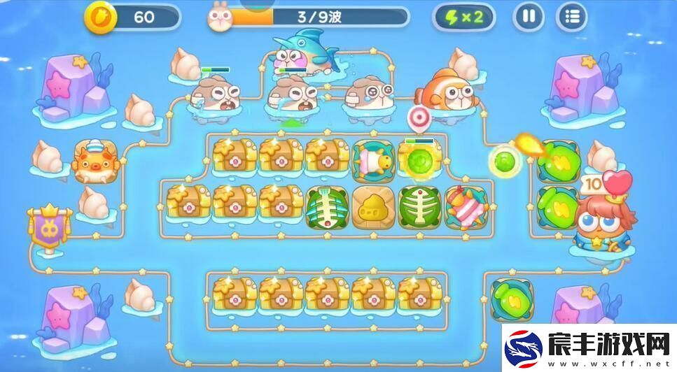 保卫萝卜4海的闺女第79关怎么过