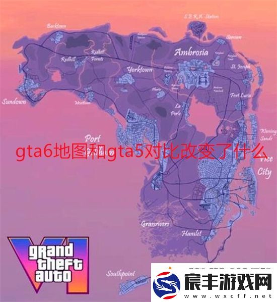 gta6地图和gta5对比改变了什么-gta6地图设计内容分析