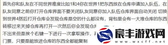 暗黑破坏神4都瑞尔卡bug介绍