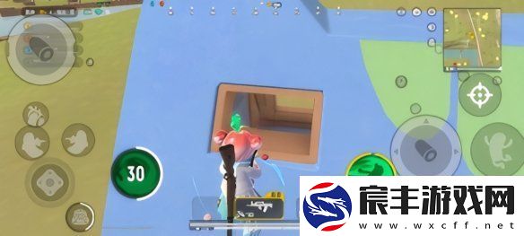 香肠派对喵沙岛绿洲地区楼层防守与进攻玩法