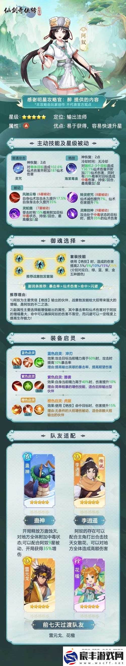 仙剑奇侠传手游阿奴仙缘与援护技能全面解析及攻略指南