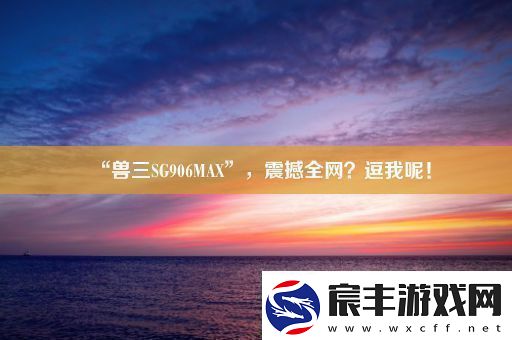 “兽三SG906MAX”-震撼全-逗我呢！