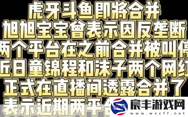 虎牙斗鱼合并：虎牙斗鱼合并：电竞直播行业的新纪元与发展机遇