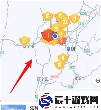 高德地图出游地图位置一览