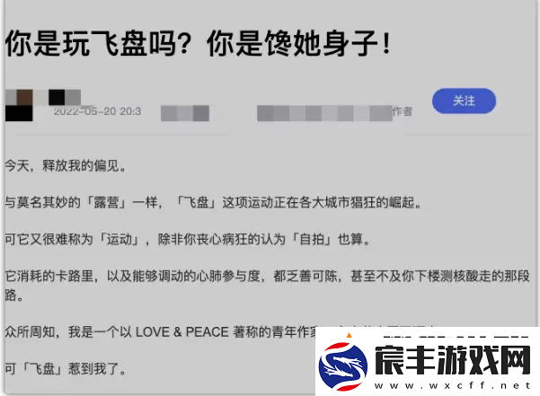飞盘媛是什么梗