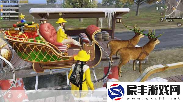 和平精英圣诞模式-解锁雪橇的奇妙之旅