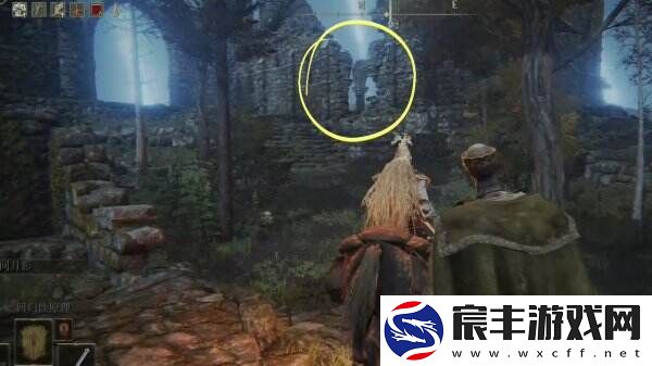 艾尔登法环月之民废墟隐藏门在哪