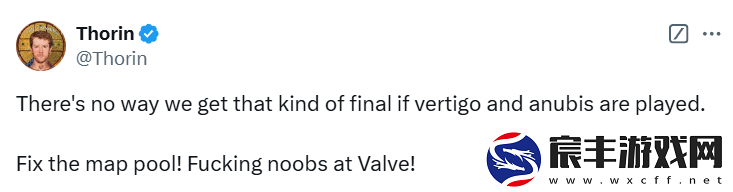 Thorin怒喷V社