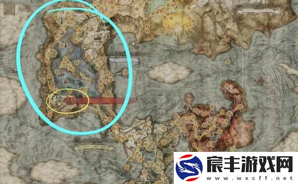 艾尔登法环月之民废墟隐藏门在哪