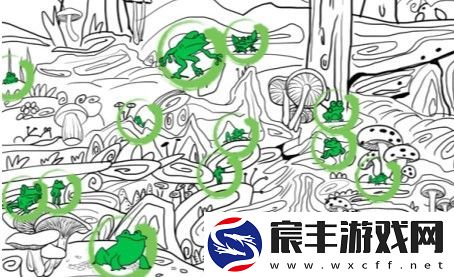 汉字找茬王第175关找到15只青蛙怎么过