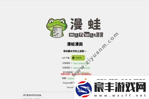 漫蛙官最新入口：探索无限可能的虚拟世界