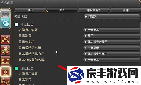 ff14怎么不显示其他人