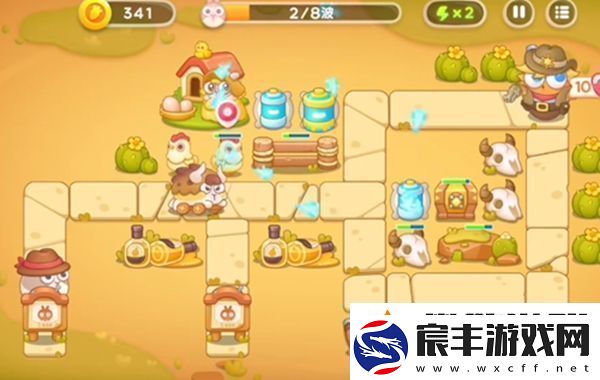 保卫萝卜4波仔很忙第十关无损通关技巧分享