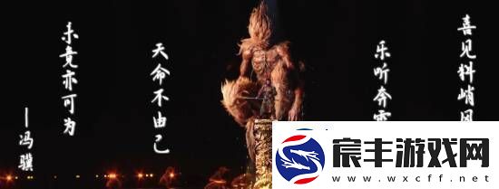 冯骥B站跨年晚会黑神话题新词：未竟亦可为！