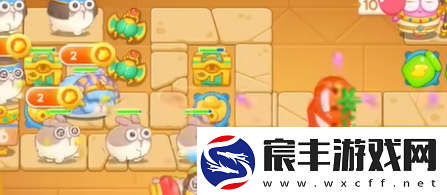 保卫萝卜4法老归来第83关怎么过