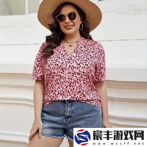 欧美大码 Hiphop 胖 MM 短袖，时尚潮流的新选择
