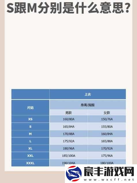 亚洲专线 S 码和 M 码的区别有哪些