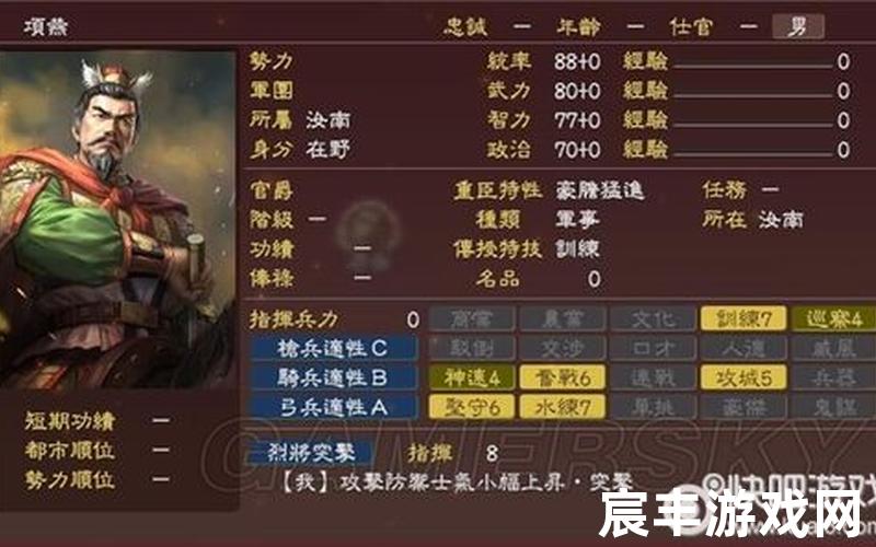 三国志13 攻略、三国志13攻略心得在野玩法