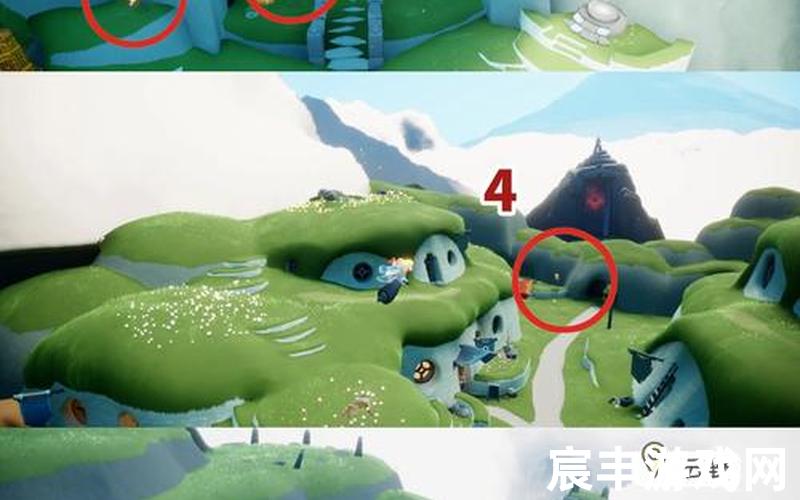 光遇巨兽荒原-光遇巨兽荒原红石位置