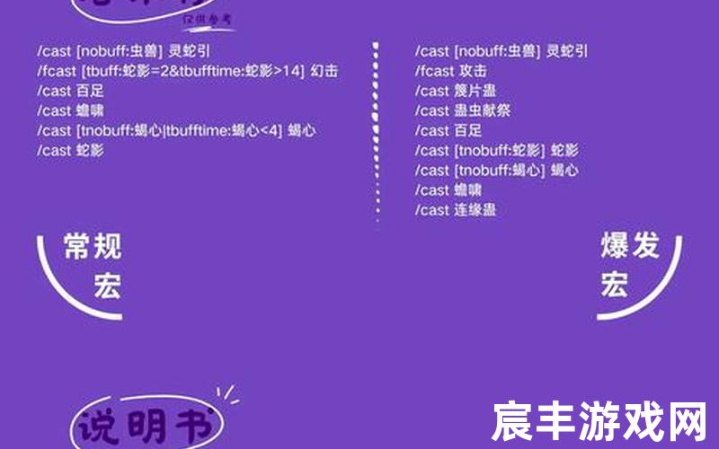 毒经暴力输出宏、毒经宏怎么使用